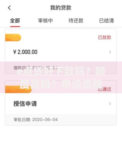e点贷好下款吗？额度高吗？申请流程快吗？一文解析