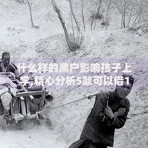 什么样的黑户影响孩子上学,精心分析5款可以借1000的平台秒下款