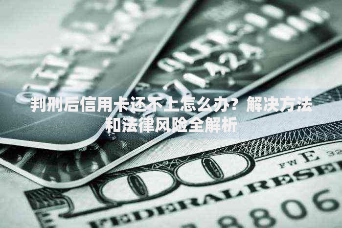 判刑后信用卡还不上怎么办？解决方法和法律风险全解析