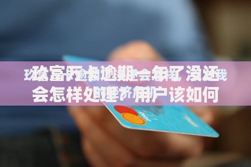 玖富万卡逾期一年了没还会怎样处理？用户该如何应对？