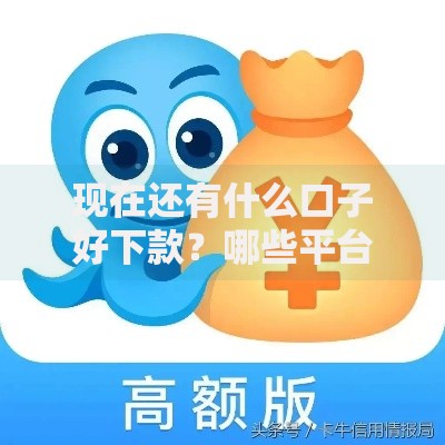 现在还有什么口子好下款？哪些平台审核快、额度高？