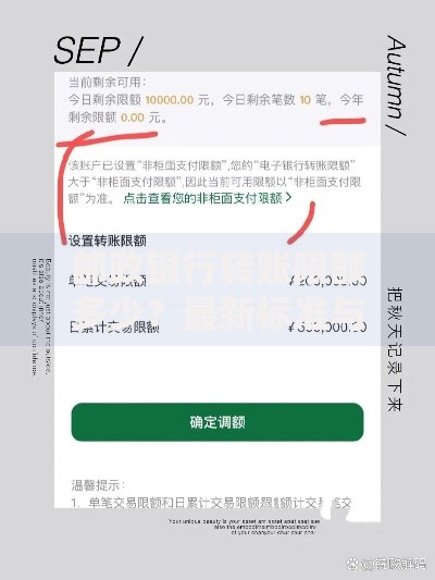 邮政银行转账限额多少？最新标准与实用技巧来了