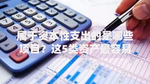 属于资本性支出的是哪些项目？这5类资产最容易被忽略