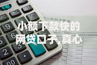 小额下款快的网贷口子,真心推荐5个网上贷款平台好下款