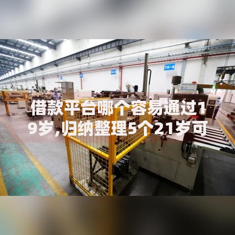 借款平台哪个容易通过19岁,归纳整理5个21岁可以贷款的平台