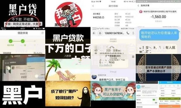 黑户能下万的口子 哪个平台可实现大额借款