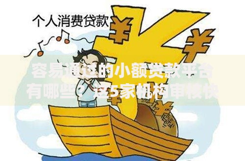 容易通过的小额贷款平台有哪些？这5家机构审核快、门槛低