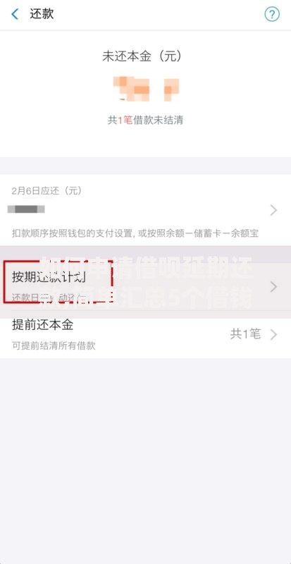 如何申请借呗延期还款,简单汇总5个借钱不看征信不查负债的平台