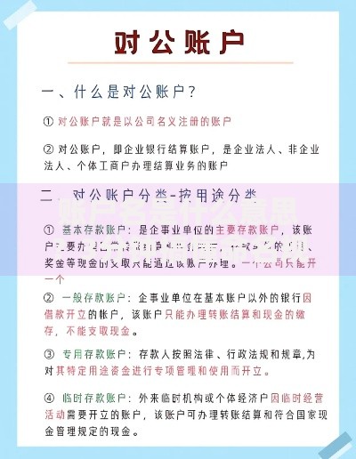 账户名是什么意思？3分钟搞懂命名规则与常见问题