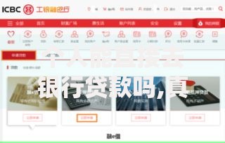个人能直接去银行贷款吗,真心推荐5个网贷平台查询系统