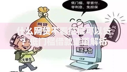 什么网贷不看征信可以贷？低门槛借款渠道解析