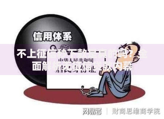 不上征信秒下款是真的吗？全面解析无征信贷款内幕