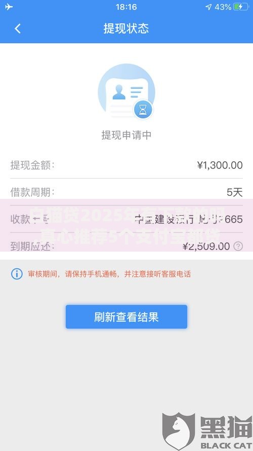 白猫贷2025年有下款的吗,真心推荐5个支付宝都贷款平台