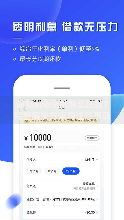 逾期app贷款怎么还款？完整解决方案与注意事项