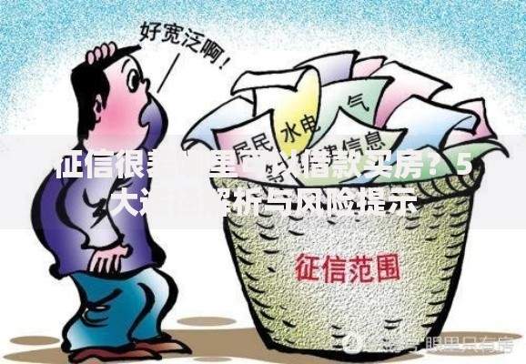 征信很差哪里可以借款买房？5大途径解析与风险提示