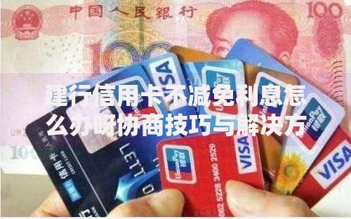 建行信用卡不减免利息怎么办呀协商技巧与解决方案
