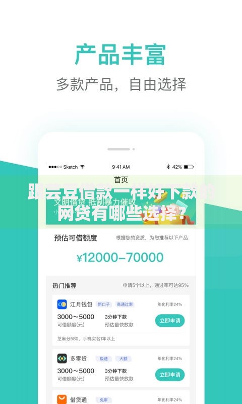 跟芸豆借款一样好下款的网贷有哪些选择？