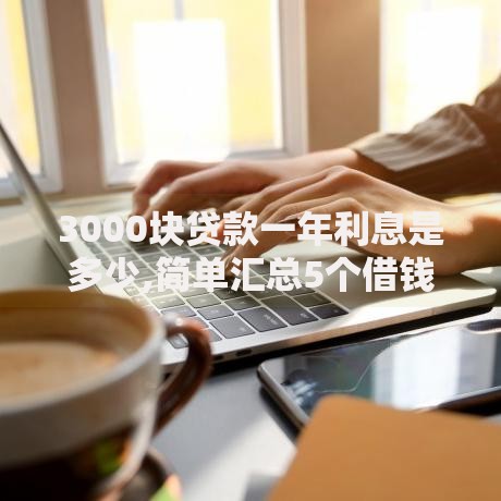 3000块贷款一年利息是多少,简单汇总5个借钱靠谱的平台