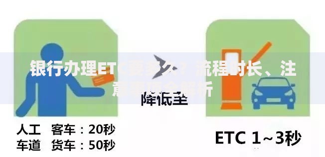 银行办理ETC要多久？流程时长、注意事项全解析
