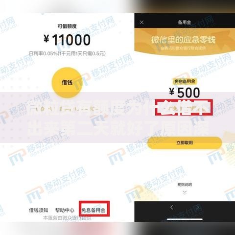 微粒贷有额度为什么借不出来第二天就好了原因深度解析