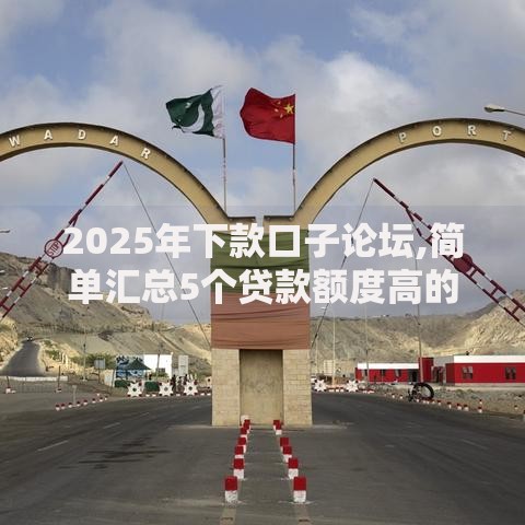 2025年下款口子论坛,简单汇总5个贷款额度高的平台