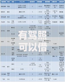 有驾照可以借款的口子有哪些平台条件低放款快