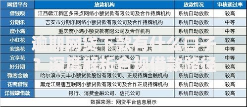 逾期网贷下款有什么口子？深度解析合规借款路径