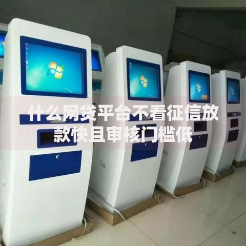 什么网贷平台不看征信放款快且审核门槛低