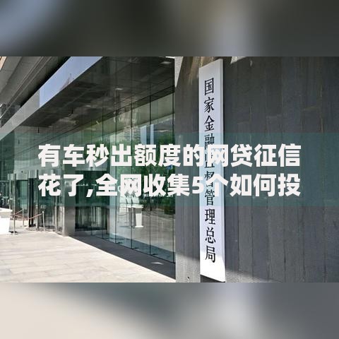 有车秒出额度的网贷征信花了,全网收集5个如何投诉网贷平台