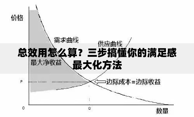 总效用怎么算？三步搞懂你的满足感最大化方法