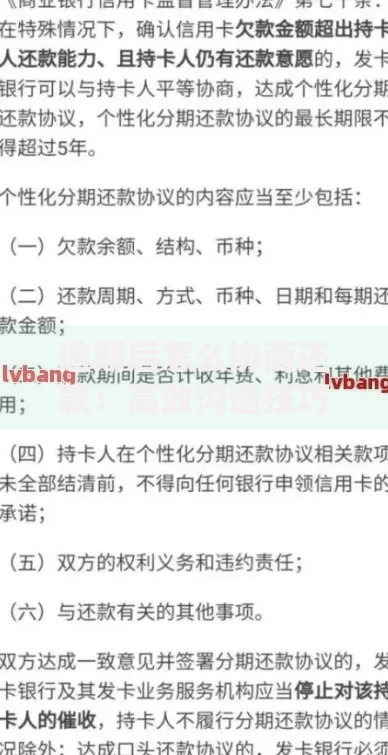 逾期后怎么协商还款：高效沟通技巧与还款方案解析