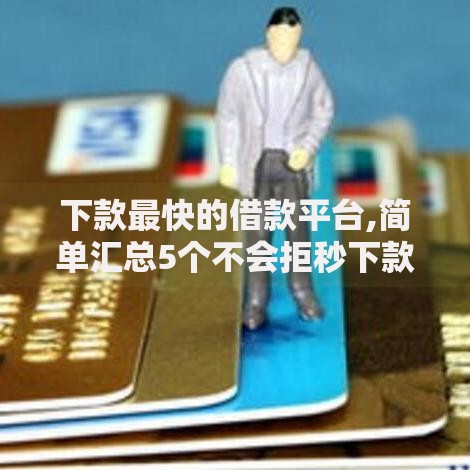 下款最快的借款平台,简单汇总5个不会拒秒下款的高炮口子