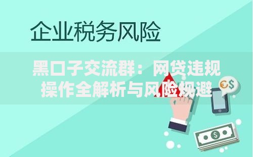 黑口子交流群：网贷违规操作全解析与风险规避