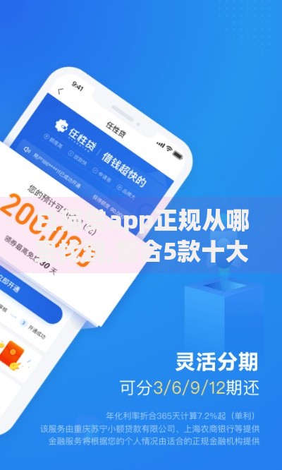 白猫贷app正规从哪里找到,整合5款十大网络贷款平台排名不分先后