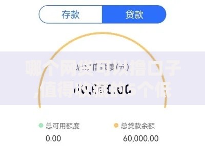 哪个网贷可以撸口子,值得收藏的5个低门槛贷款平台
