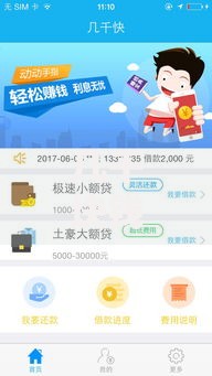 几千块钱的借款平台正规,整合5款网贷平台前十名