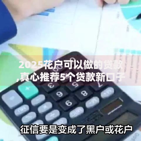 2025花户可以做的贷款,真心推荐5个贷款新口子不查征信2025