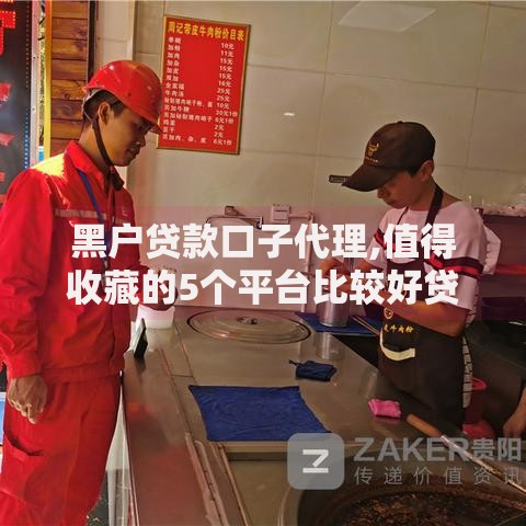 黑户贷款口子代理,值得收藏的5个平台比较好贷款