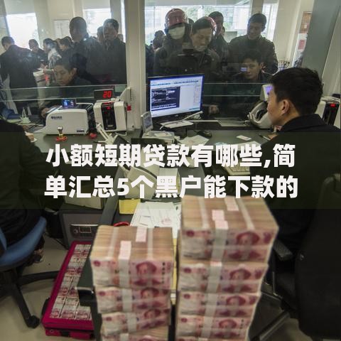 小额短期贷款有哪些,简单汇总5个黑户能下款的app口子下载