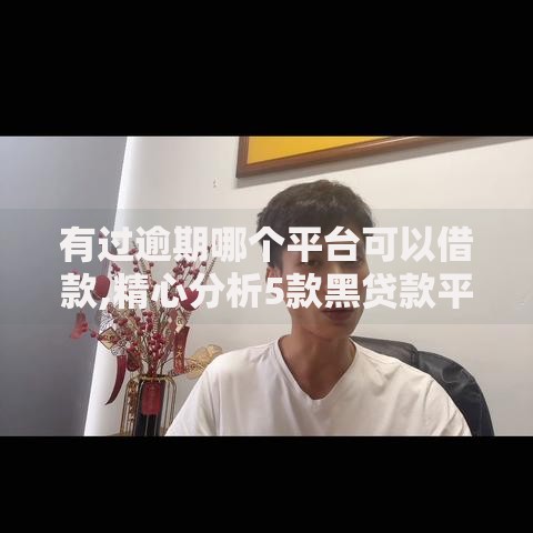 有过逾期哪个平台可以借款,精心分析5款黑贷款平台