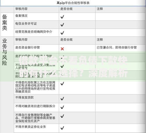 借款平台不看负债下款快的有什么选择？深度解析