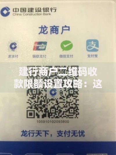建行商户二维码收款限额设置攻略：这些隐藏规则要知道