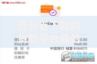 百分百下款的贷款平台真的存在吗？深度解析可靠选择