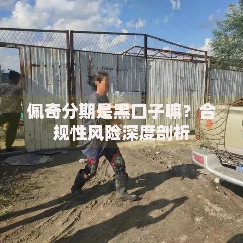 佩奇分期是黑口子嘛？合规性风险深度剖析