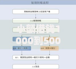 小额借钱1000到5000：正规渠道选择与申请流程详解
