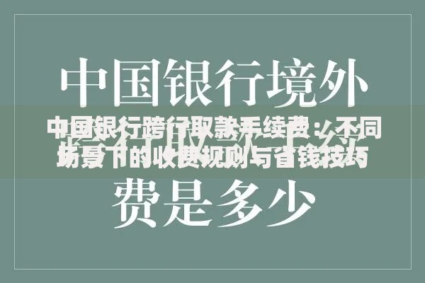 中国银行跨行取款手续费：不同场景下的收费规则与省钱技巧