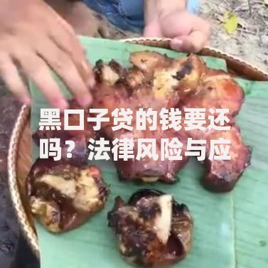黑口子贷的钱要还吗？法律风险与应对策略解析