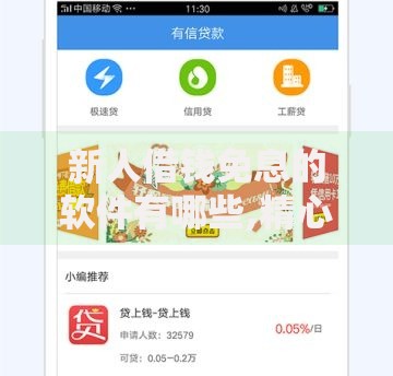 新人借钱免息的软件有哪些,精心分析5款买车贷款平台