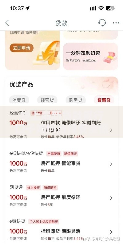 线上最新贷款银行口子如何选择安全低息产品