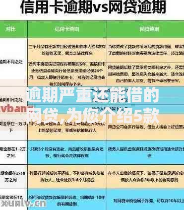 逾期严重还能借的网贷,为您介绍5款信用贷款平台